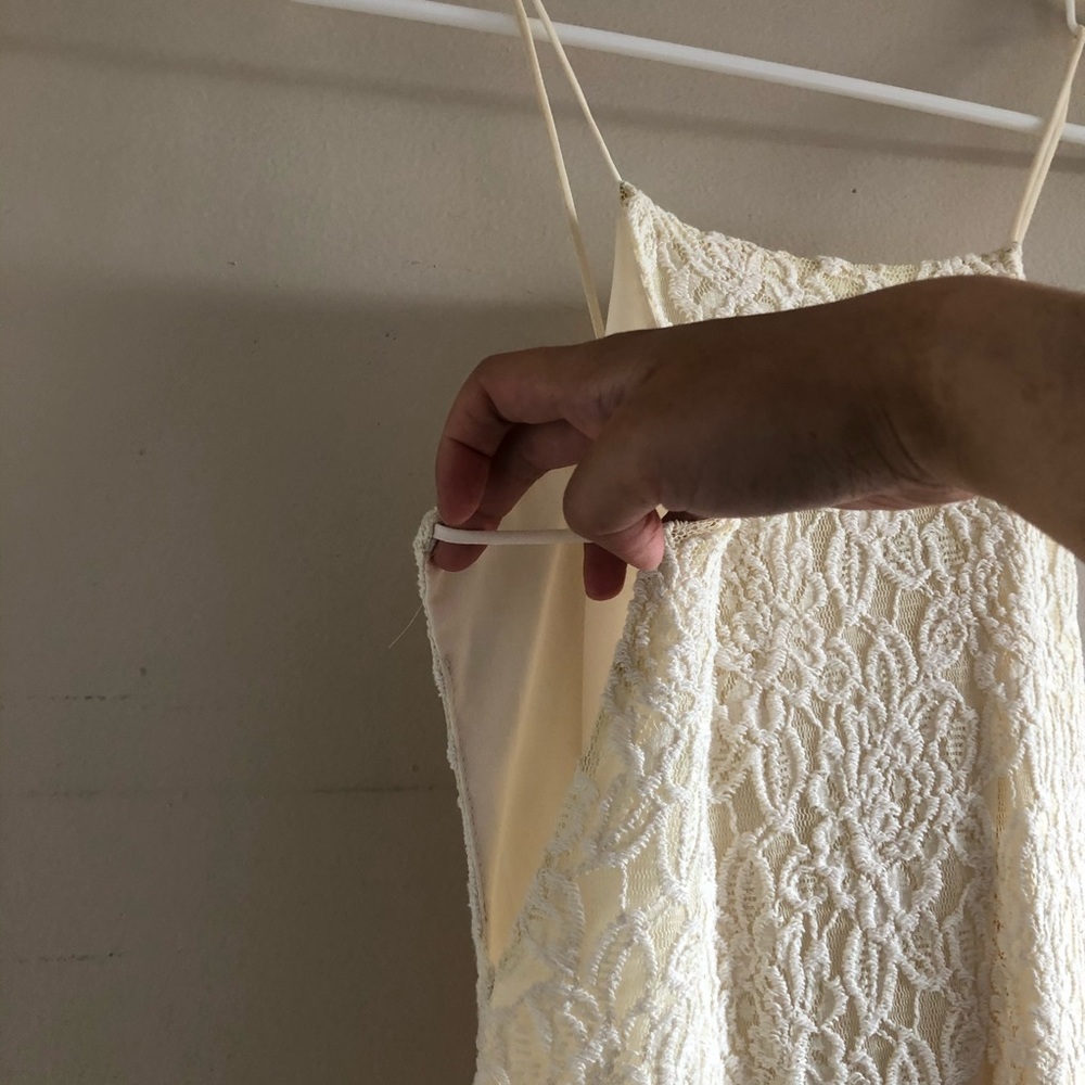 Urban Outfitters Lace Sheath Dress with Side Slits - Picture 5 of 8